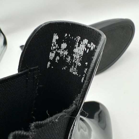 Lauren Ralph Lauren Tally Rainboots‎ Womens Size 7 Black Rubber Ankle Outdoor - Picture 10 of 10